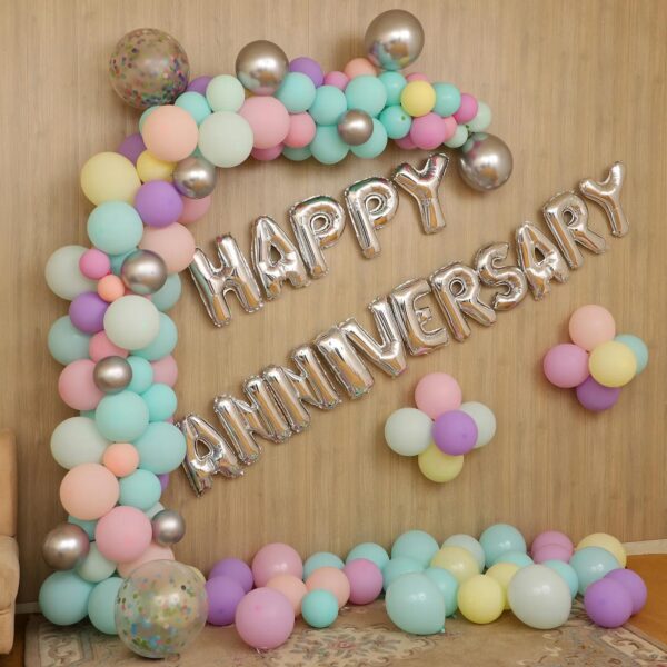 Elegant Anniversary Party Surprise Decor