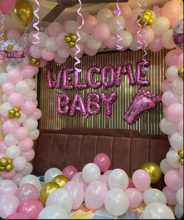 Welcome Baby Girl Decoration